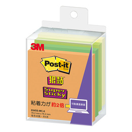 3M Post-it 654SS-MC 狠黏便條紙 654SS-MC-6